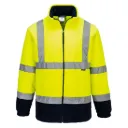 Hi-Vis Kontrast Fleecejacke F301