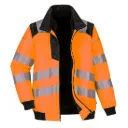 Hi-Vis 3-in-1 Pilotjacke PW302