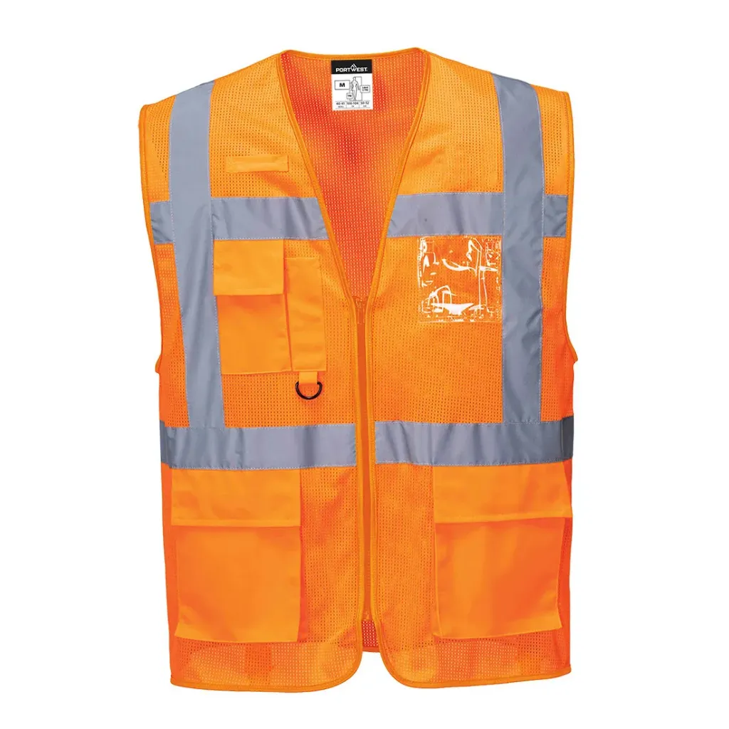 Athen Hi-Vis Mesh Exekutiv Weste C376