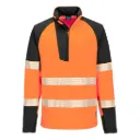 Hi-Vis Sweatshirt 1/4 Reissverschluss T172