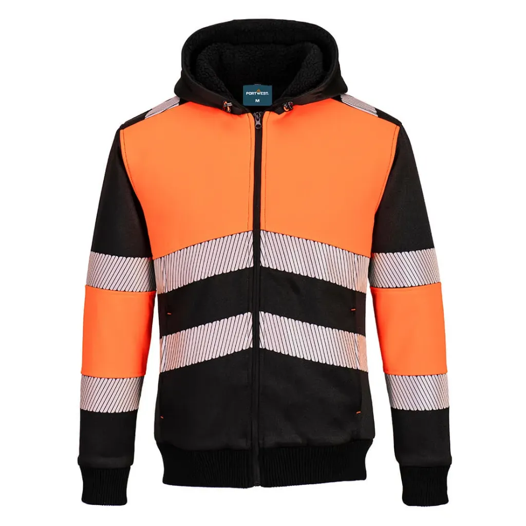 Hi-Vis Winter Kapuzenjacke Klasse 1 PW377