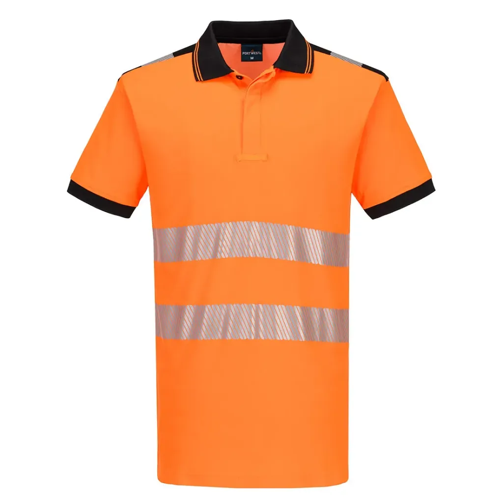 Hi-Vis Cotton Comfort Polo Shirt S/S PW317