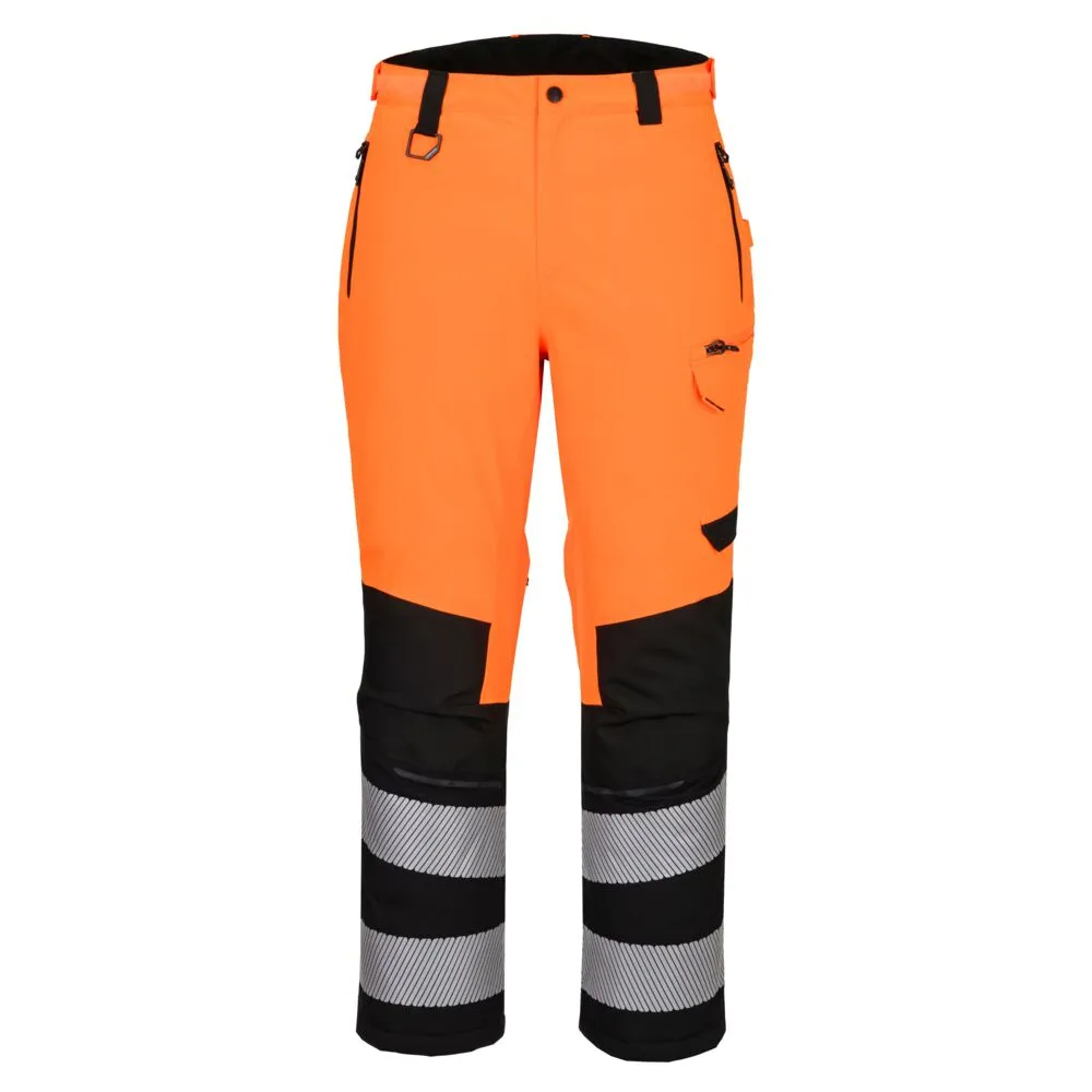 [EV402OBRS] Hi-Vis Expeditions Bundhose EV402 (Orange / Schwarz, S)