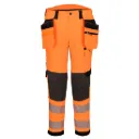 Hi-Vis Stretch Bundhose mit abnehmbaren Holstertaschen EV448