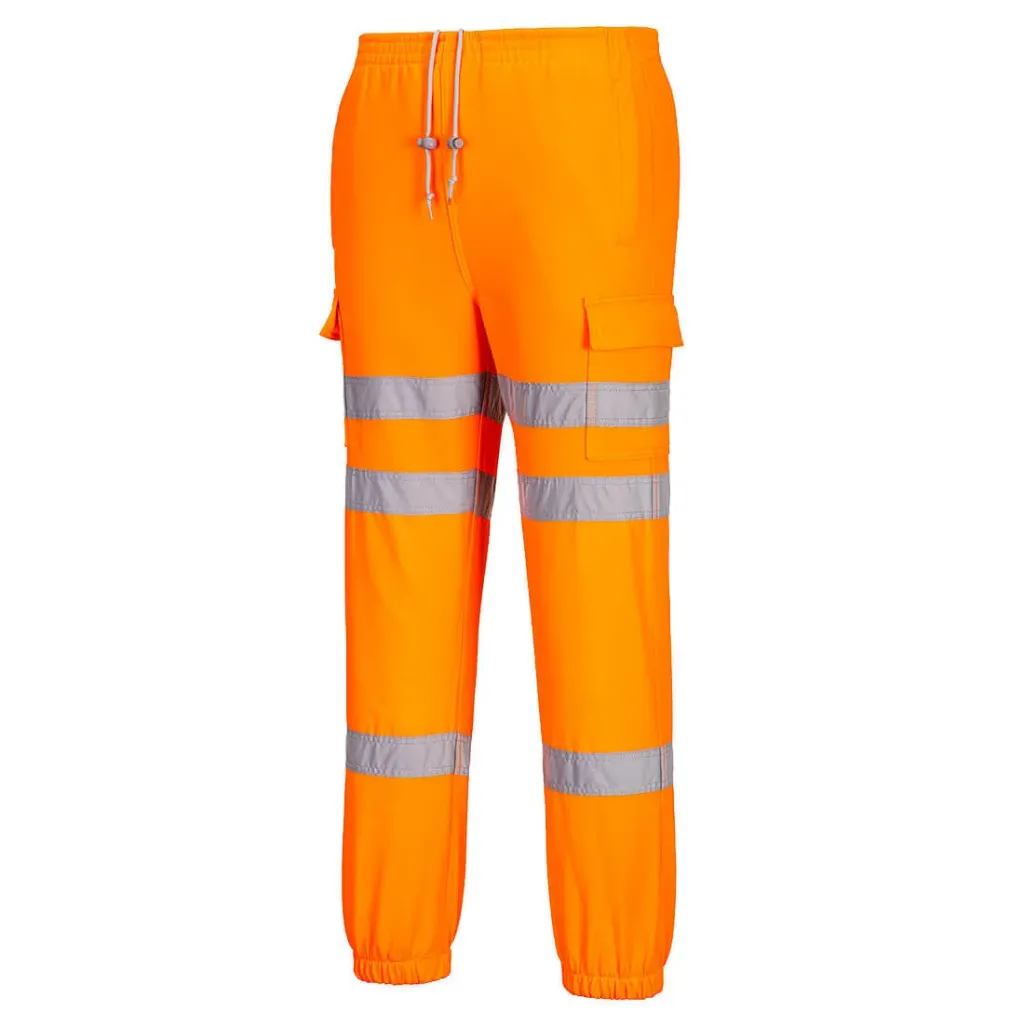 [RT48ORRS] Hi-Vis Jogger mit drei Reflexstreifen RT48 (S)