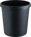 Helit Papierkorb rund, 30 Liter