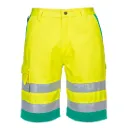 Leichte Hi-Vis Shorts aus Polyester-Baumwolle L043
