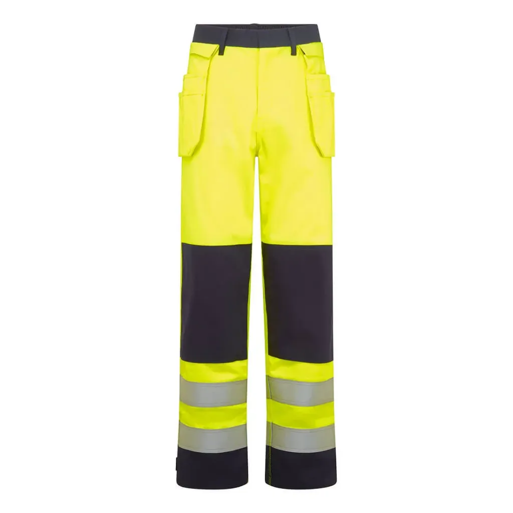 [FR440YNRS] Hi-Vis Bundhose mit Holstertaschen FR440 (S)