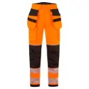 Hi-Vis Winterhose mit Holstertaschen FR427