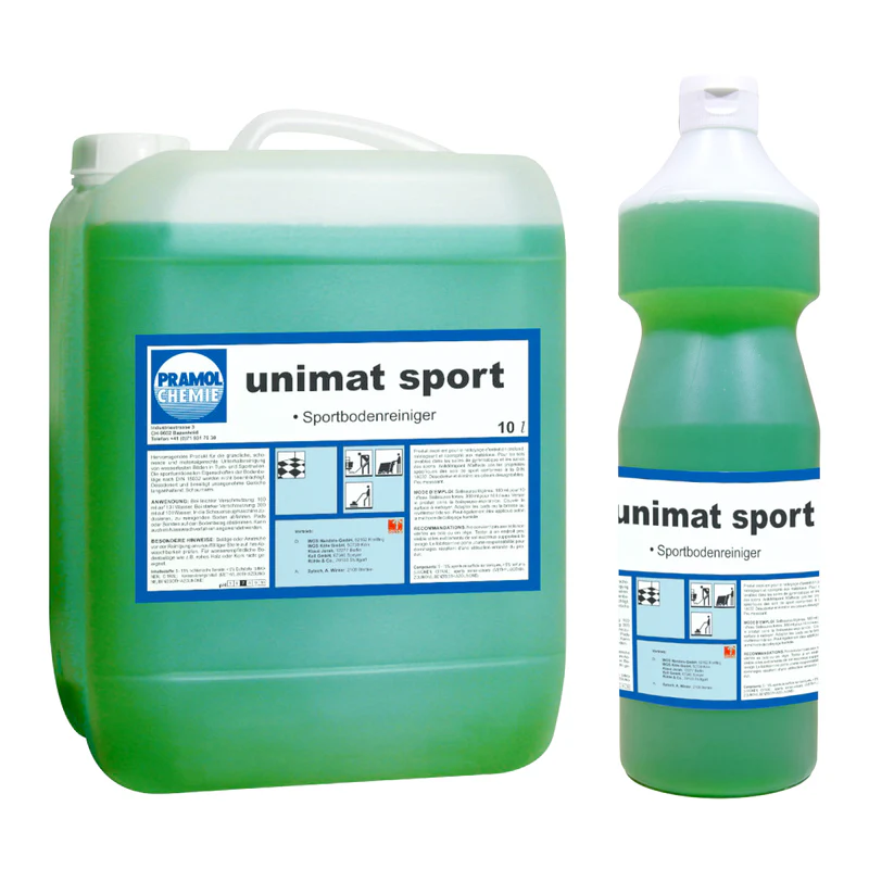 [10129.00101] Reinigungschemie Sportbodenreiniger Unimat Sport DIN 18032 (1 l)