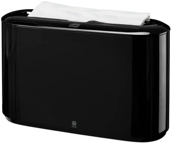 [N02.552200] Tork Tischspender für Multifold-Handtücher H2 (Schwarz)