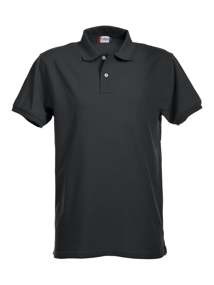 [028240-99-XS] Polo Stretch Premium (Schwarz, XS)