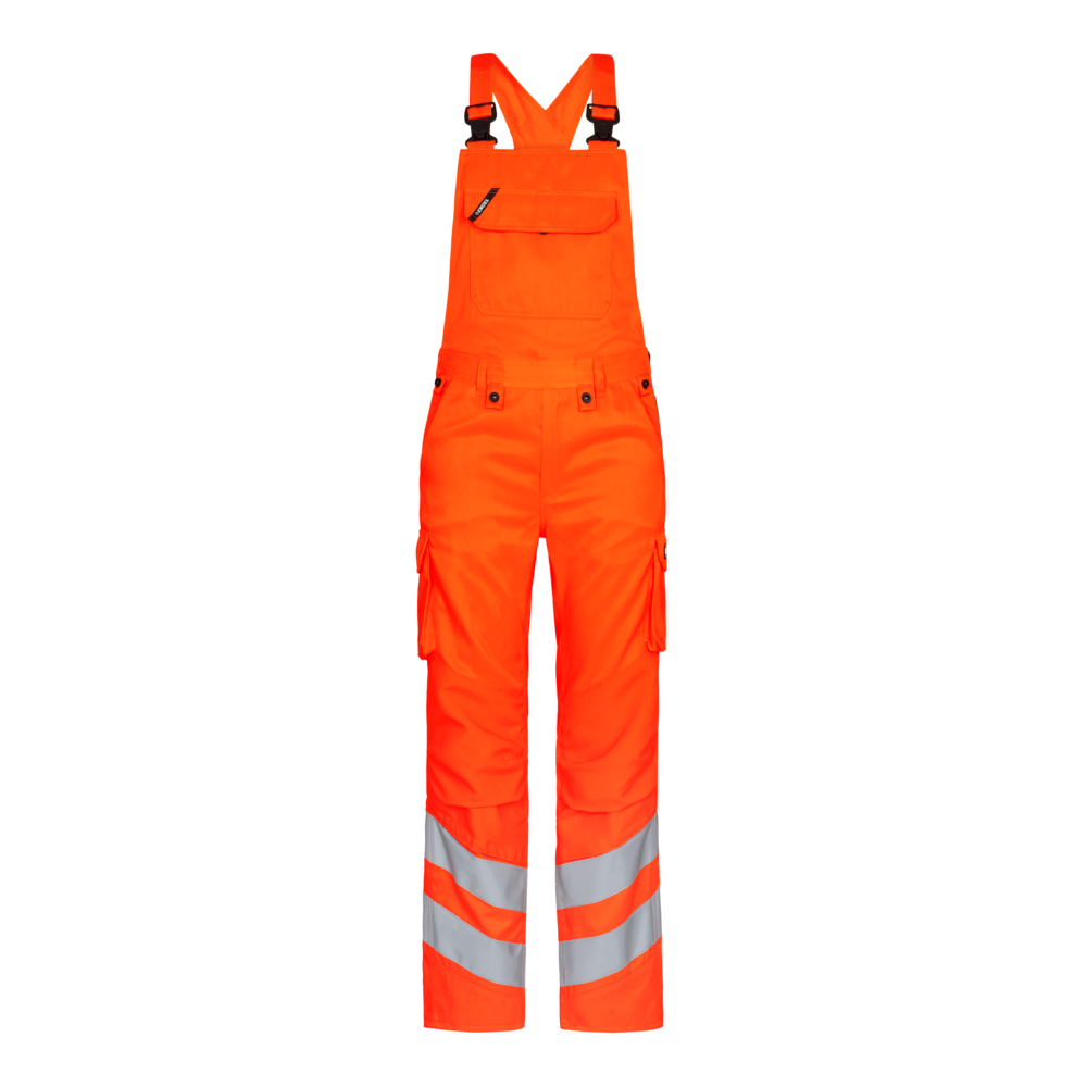 [3545-319-10-36] Safety Light Latzhose (Orange, 36)