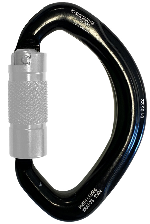 [91925] Karabiner KRATOS LUNA, Aluminium