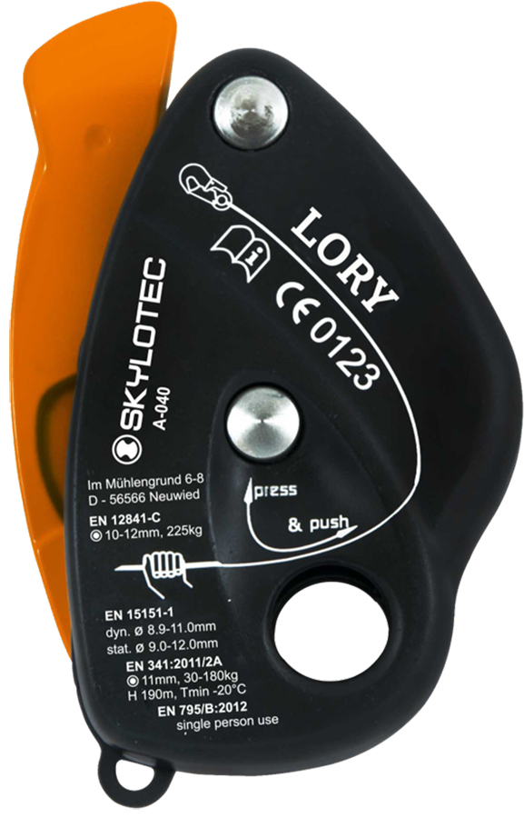 [91081] Halbautomatisches Sicherungs- und Abseilgerät SKYLOTEC LORY