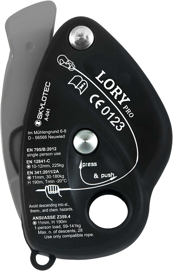 [91081-1] Halbautomatisches Sicherungs- und Abseilgerät SKYLOTEC LORY PRO