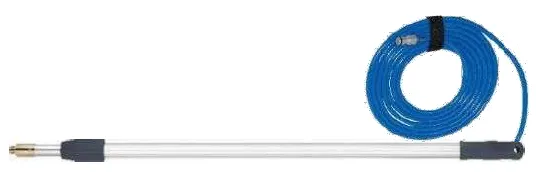 [54-14502] Wasser-Teleskopstange mit Schlauch 200 cm & 400 cm (2x120 cm)