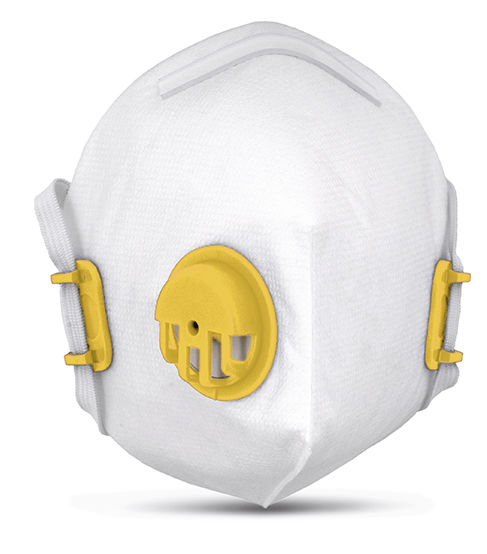 Einweg-Schutzmaske AIRCLEAN Faltmaske mit Ventil SM275 FFP2