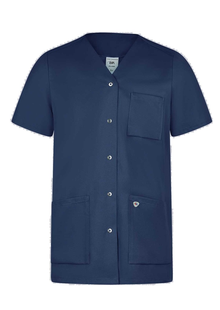 [1636-852-0110-XSn] BP® Leichter Kasack mit TENCEL™ Lyocell für Damen 1636-852 (XS, Nachtblau)