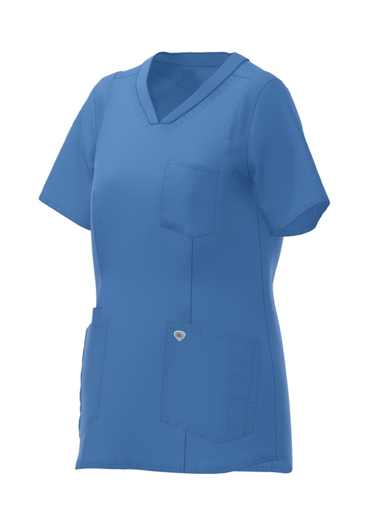 [1708-241-0116-XSn] BP® Leichter Schlupfkasack für Damen 1708-241 (XS, Azurblau)