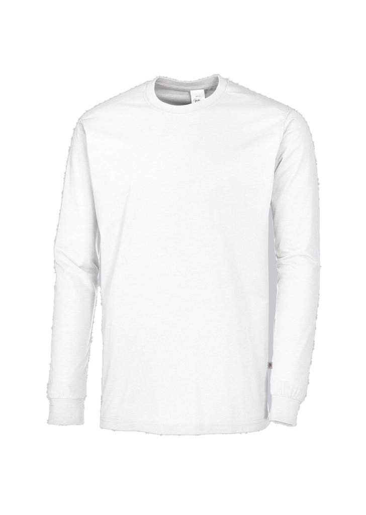 [1620-171-21-XS] BP® Langarmshirt für Sie & Ihn 1620-171 (XS, Weiss)