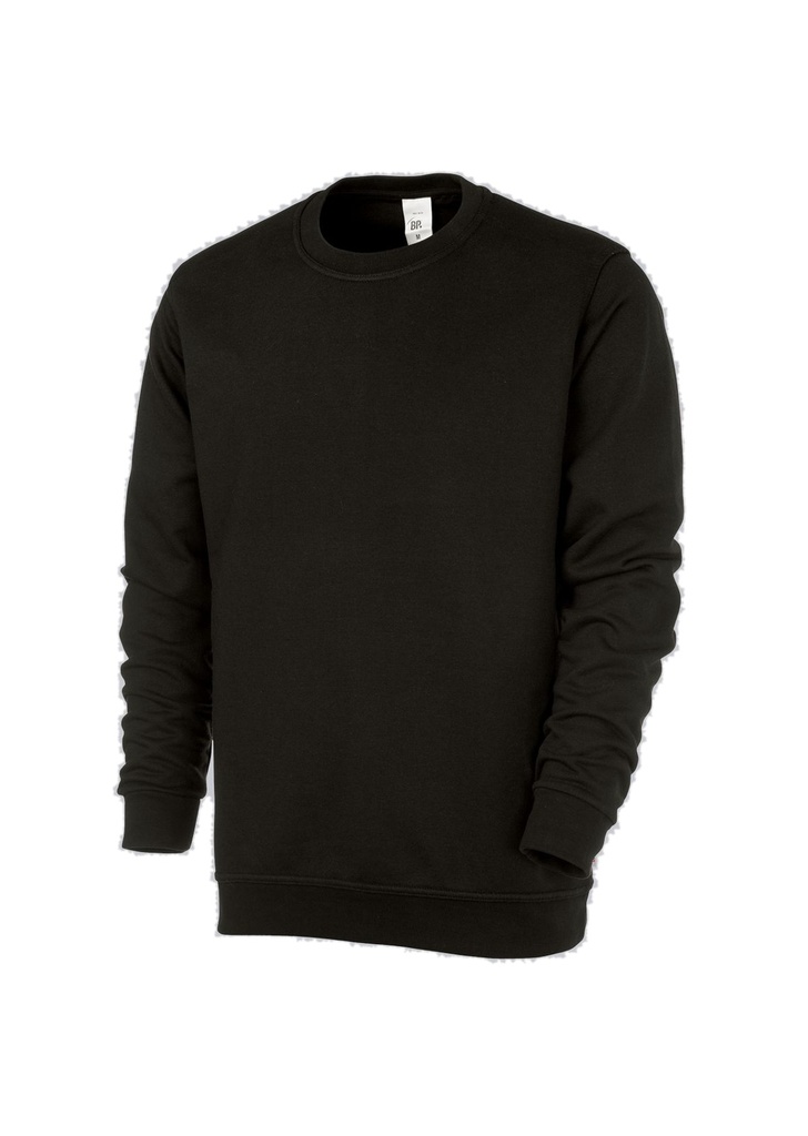 [1623-193-32-XS] BP® Sweatshirt für Sie & Ihn 1623-193 (XS, Schwarz)