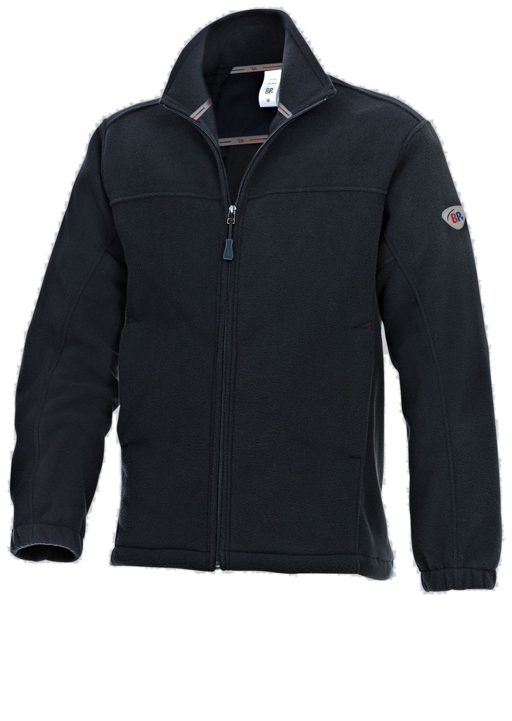 [1872-646-32-XS] BP® Fleecejacke 1872-646 (XS, Schwarz)